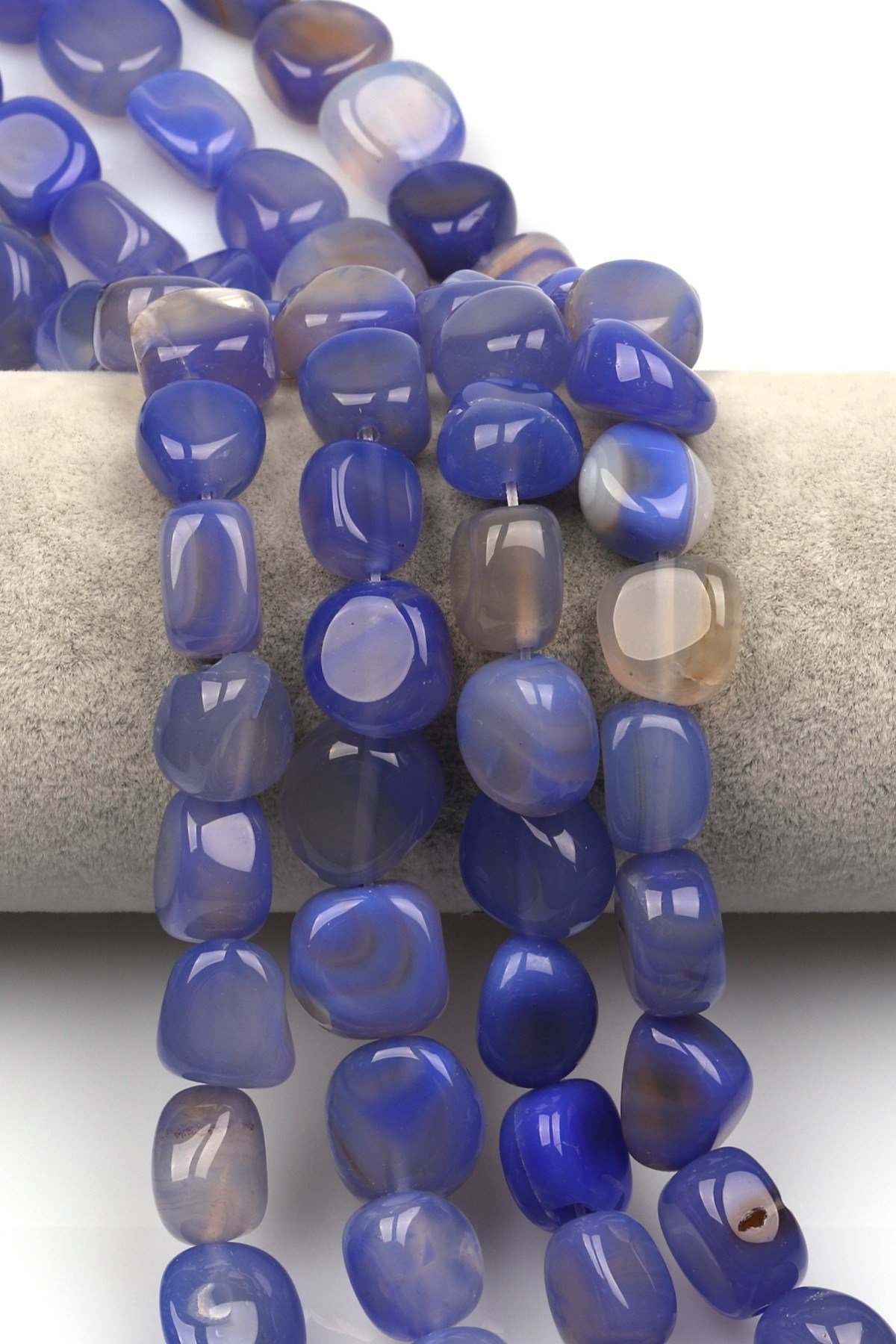 Akik Doğal Taş Dizi 13 x 15 mm Şekilsiz Kesim - DZ-1339