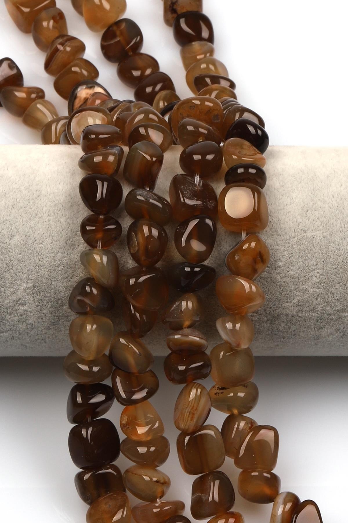 Akik Doğaltaş Dizi 9 x 13 mm Özel Kesim