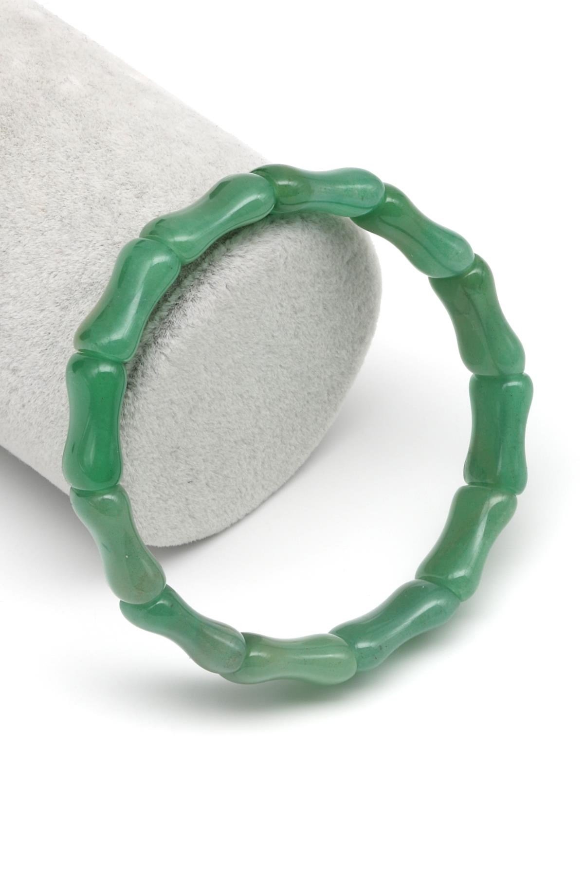 Aventurin Doğal Taş Bileklik 10 x 18 mm Özel Kesim
