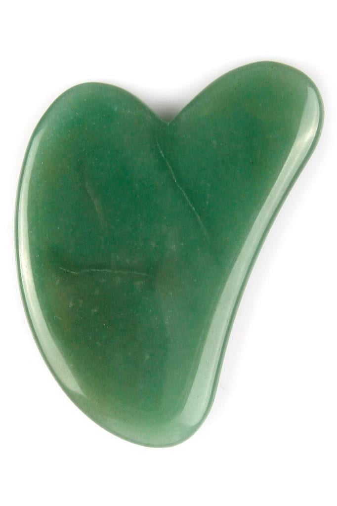 Aventurin Doğal Taş Gua Sha Yüz Masaj Taşı