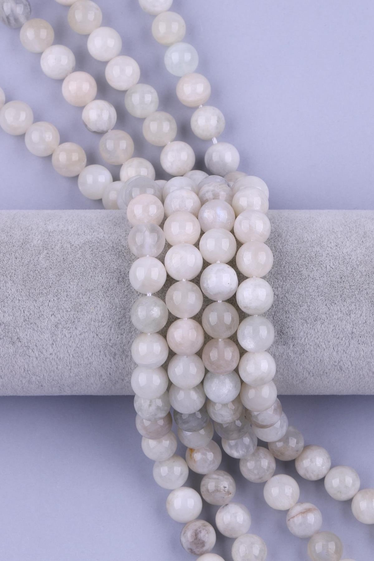 Ay Taşı ( AB Kalite ) Doğal Taş Dizi 10 mm Küre Kesim