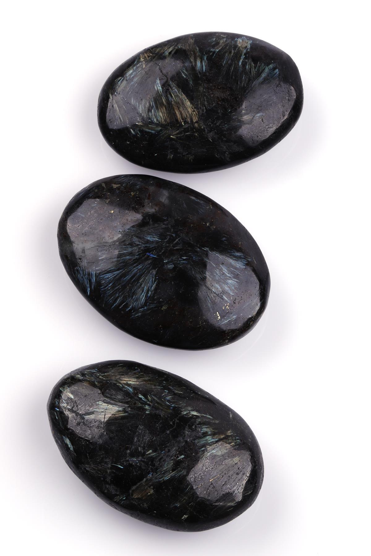 Biotite Doğal Taş Oval Parça