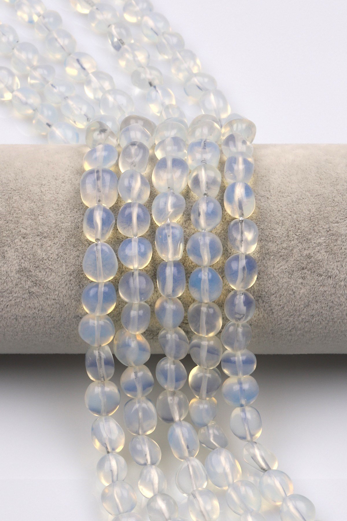 Cam Opal Dizi 10 x 13 mm Mercimek Kesim - DZ-1238