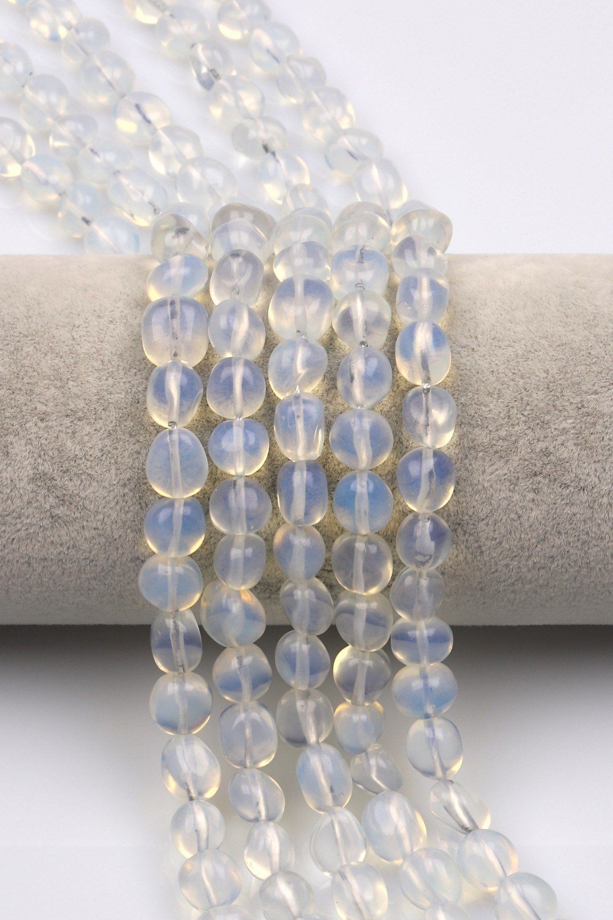 Cam Opal Dizi 10 x 13 mm Mercimek Kesim - DZ-1238