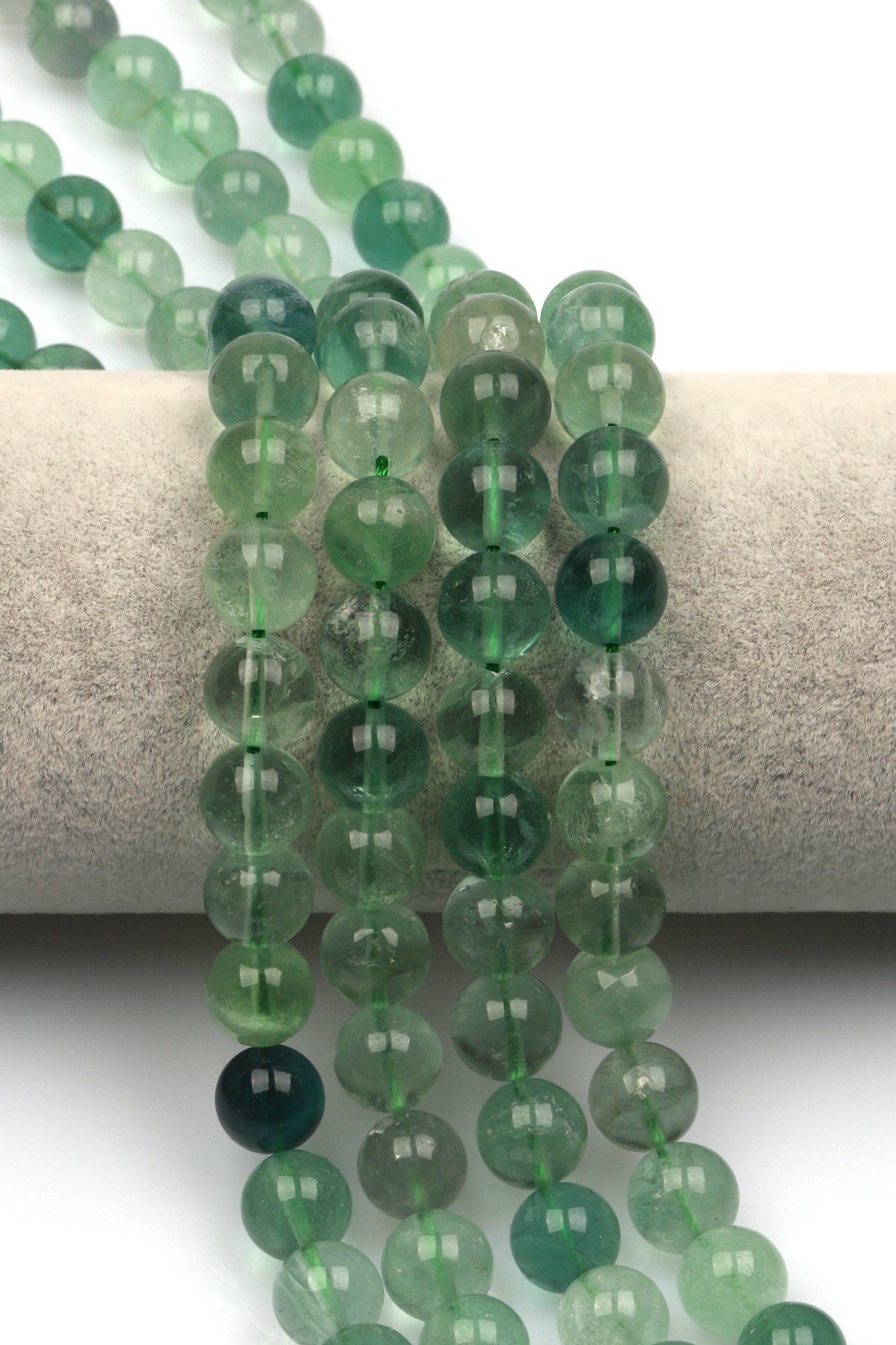 Florit Doğal Taş Dizi 10 mm Küre Kesim - DZ-0978