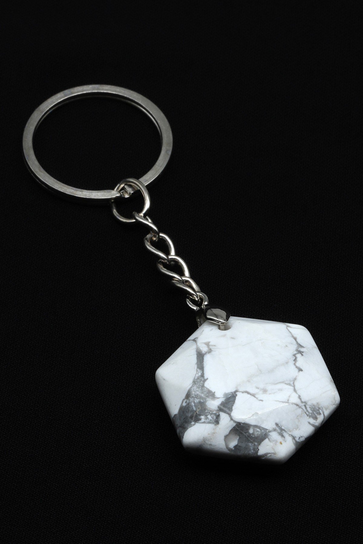Havlit Doğal Taş Anahtarlık - ANH-0161
