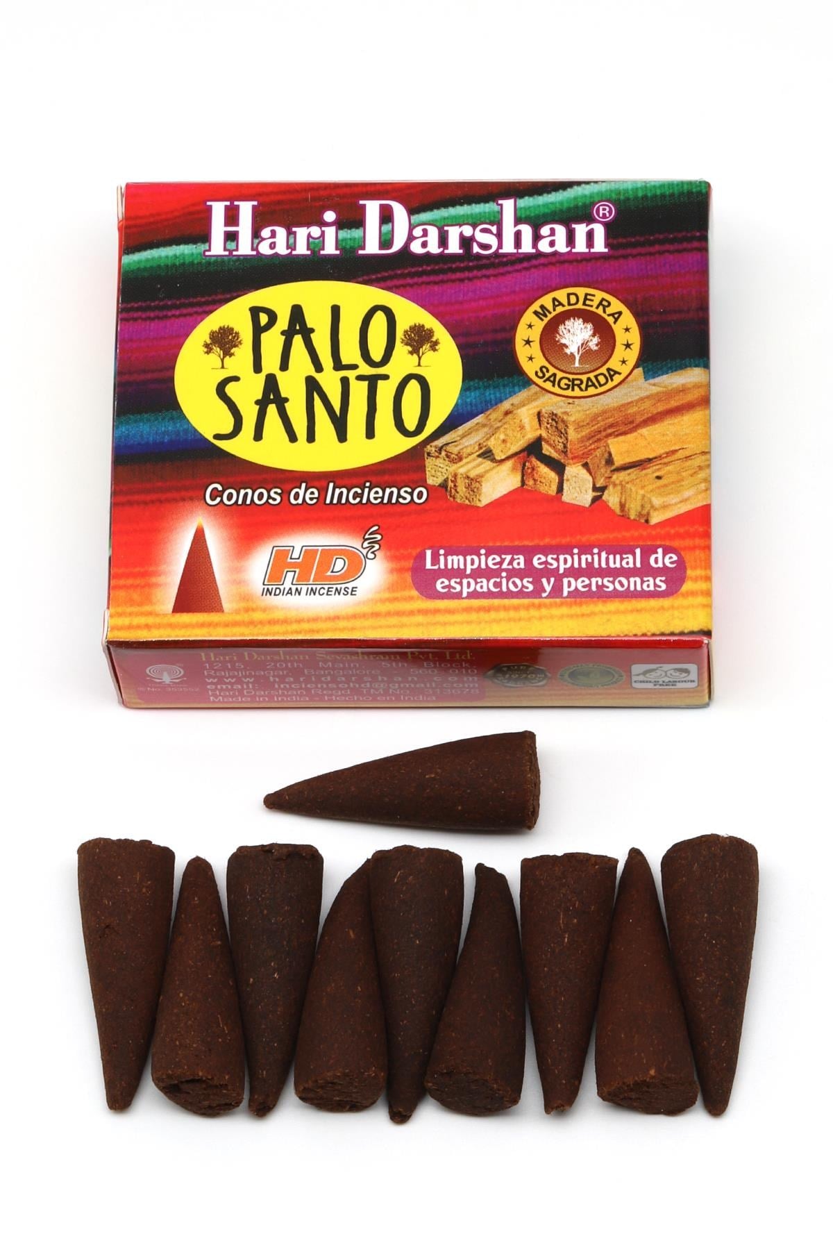 HD Tütsü Palo Santo - Çıra Kokusu 10'lu Koni Tütsü