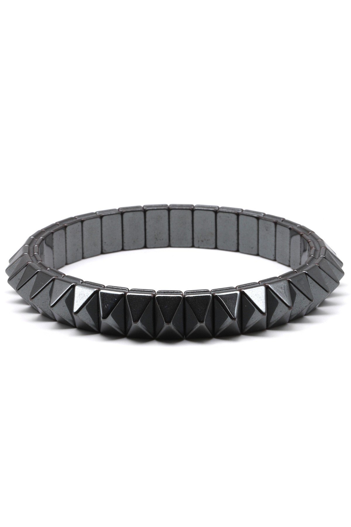 Hematit Doğal Taş Bileklik 6 x 9 mm Özel Kesim - BLK-2076