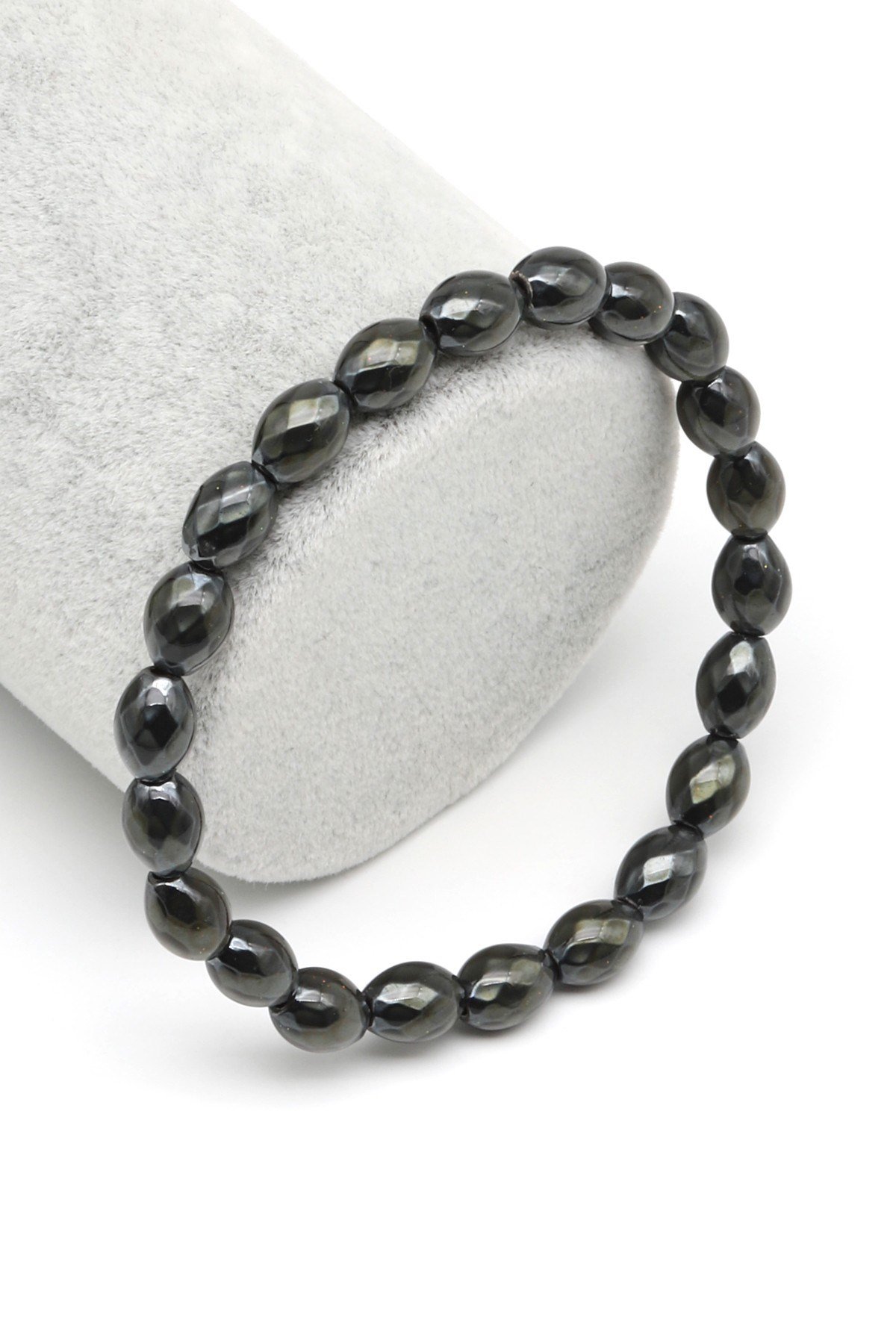 His Taşı Bileklik 6 x 8 mm Özel Kesim - BLK-2087