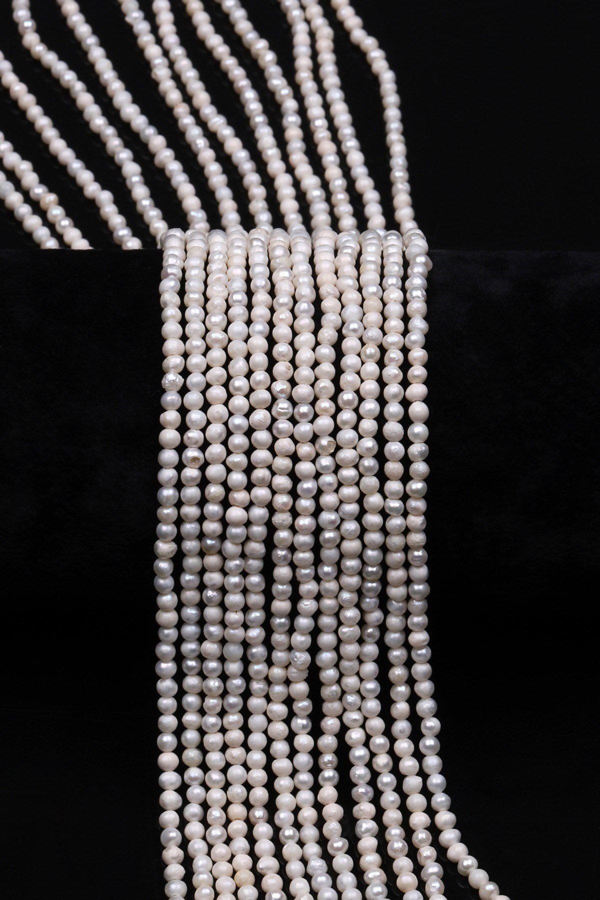 İnci Doğal Taş Dizi 2 x 3 mm Özel Kesim - DZ-0919