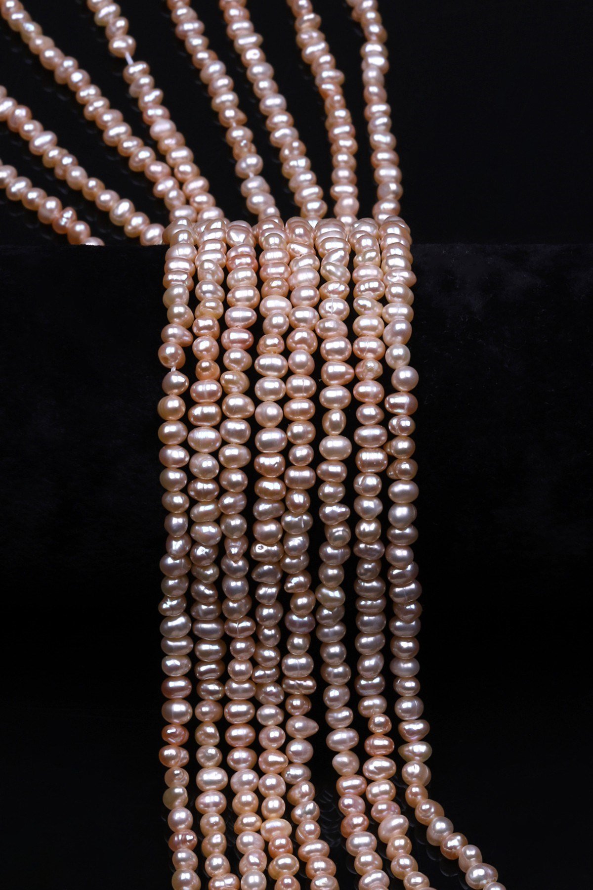 İnci Doğal Taş Dizi 3 x 4 mm Özel Kesim - DZ-0906