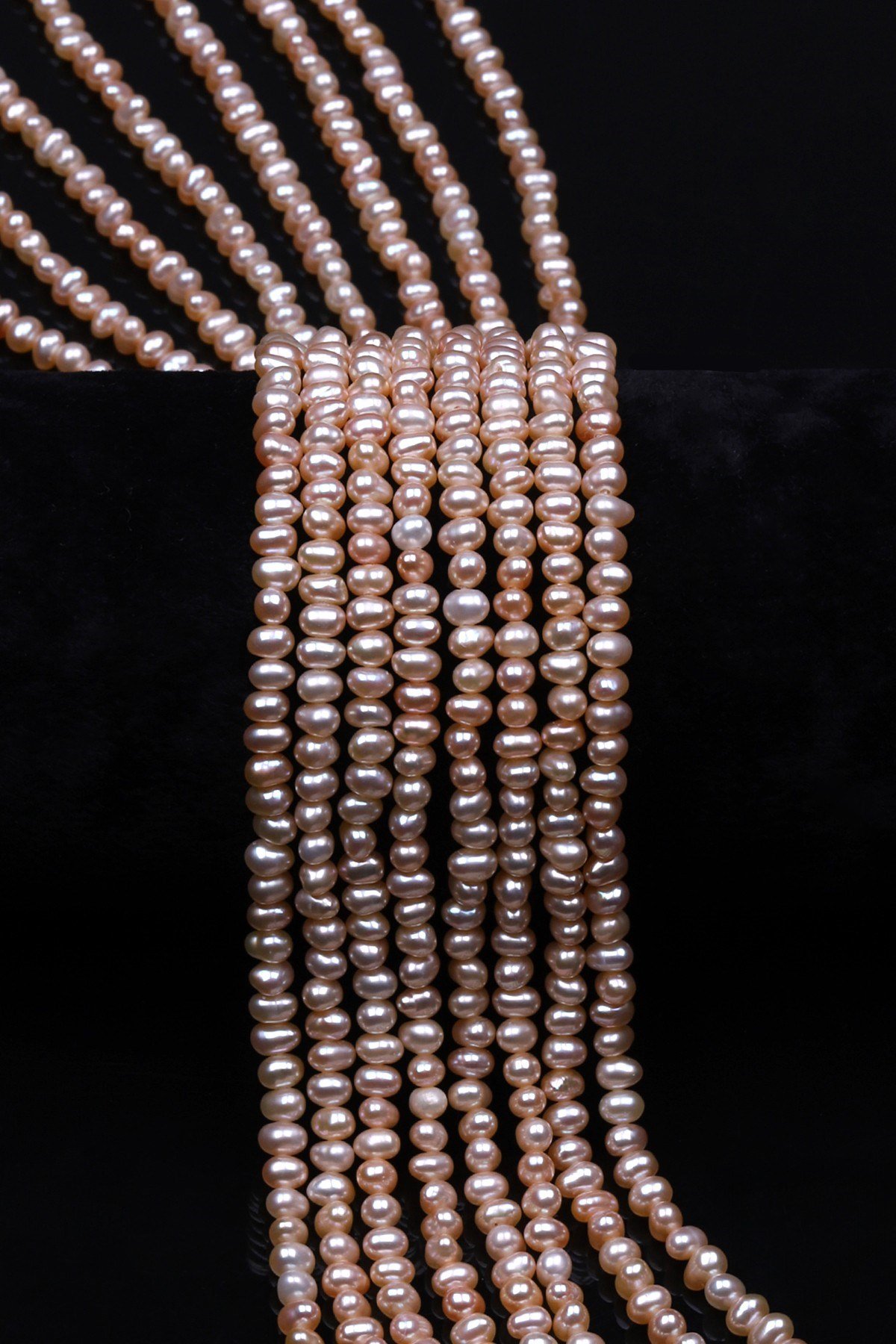 İnci Doğal Taş Dizi 3 x 4 mm Özel Kesim - DZ-0912
