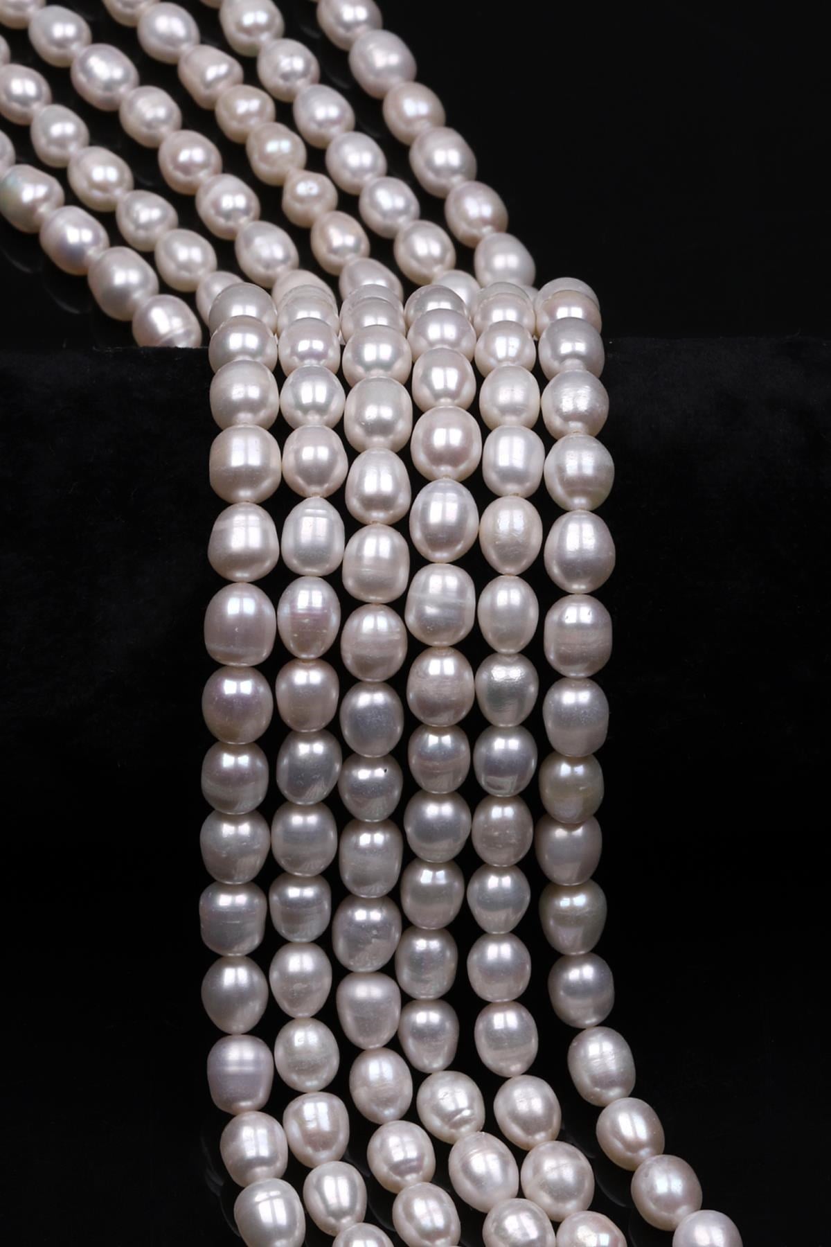 İnci Doğal Taş Dizi 6 x 8 mm Özel Kesim