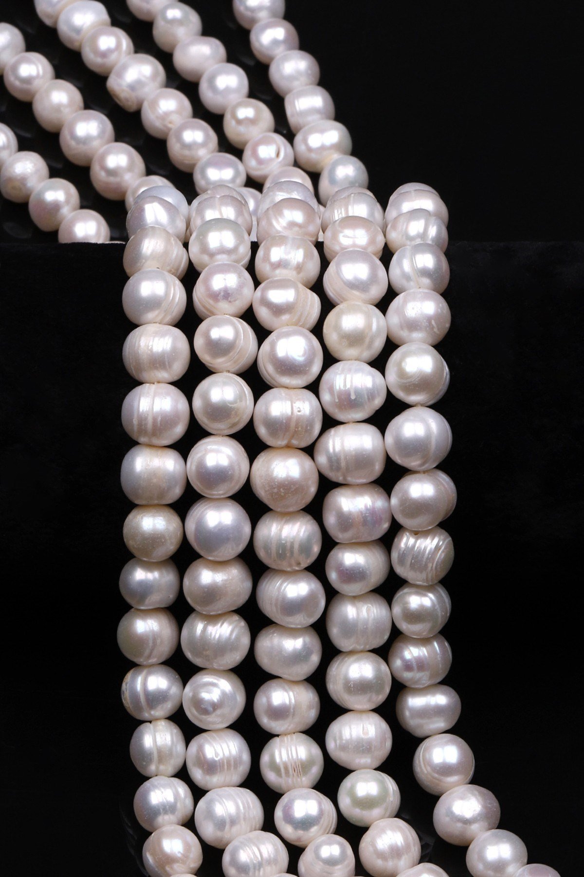İnci Doğal Taş Dizi 9 x 10 mm Özel Kesim - DZ-0894