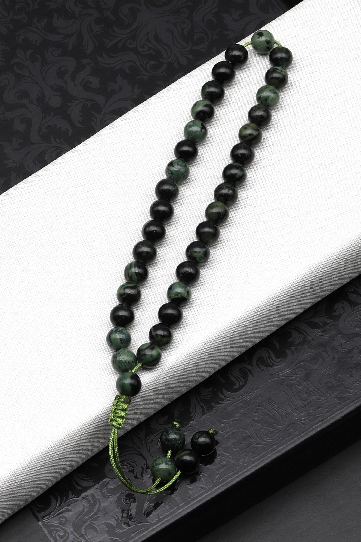 Jasper Doğal Taş Bileklik Tesbih 6 mm Küre Kesim TSB-0493