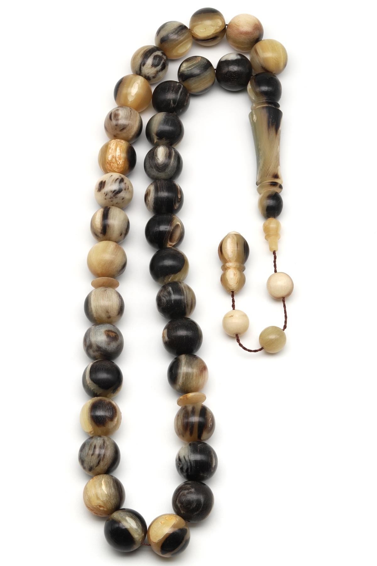 Koç Boynuzu Tesbih 17 x 18 mm Küre Kesim