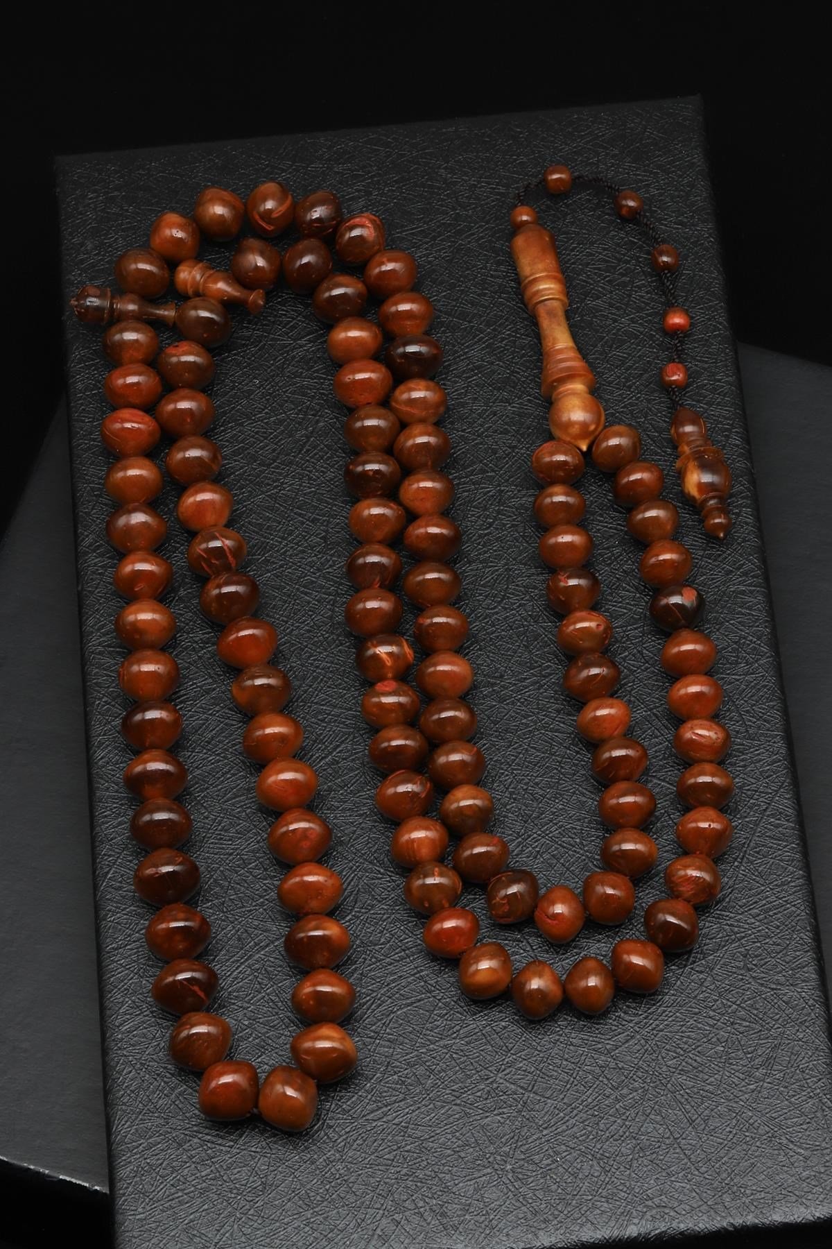 Kuka Ağacı 99'lu Tesbih 9 x 10 mm İstanbul Kesim