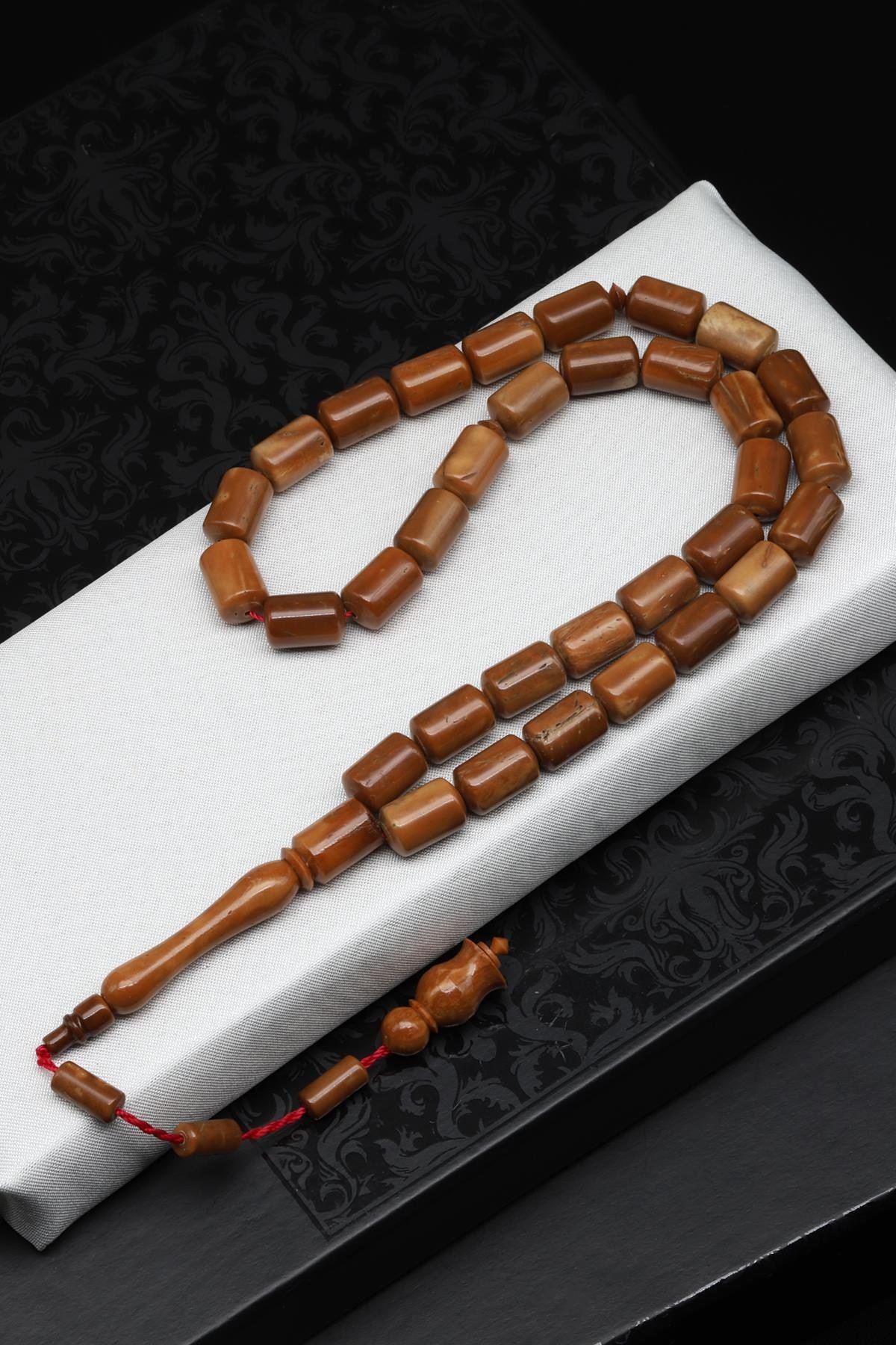 Kuka Ağacı Tesbih 8 x 12 mm Kapsül Kesim 