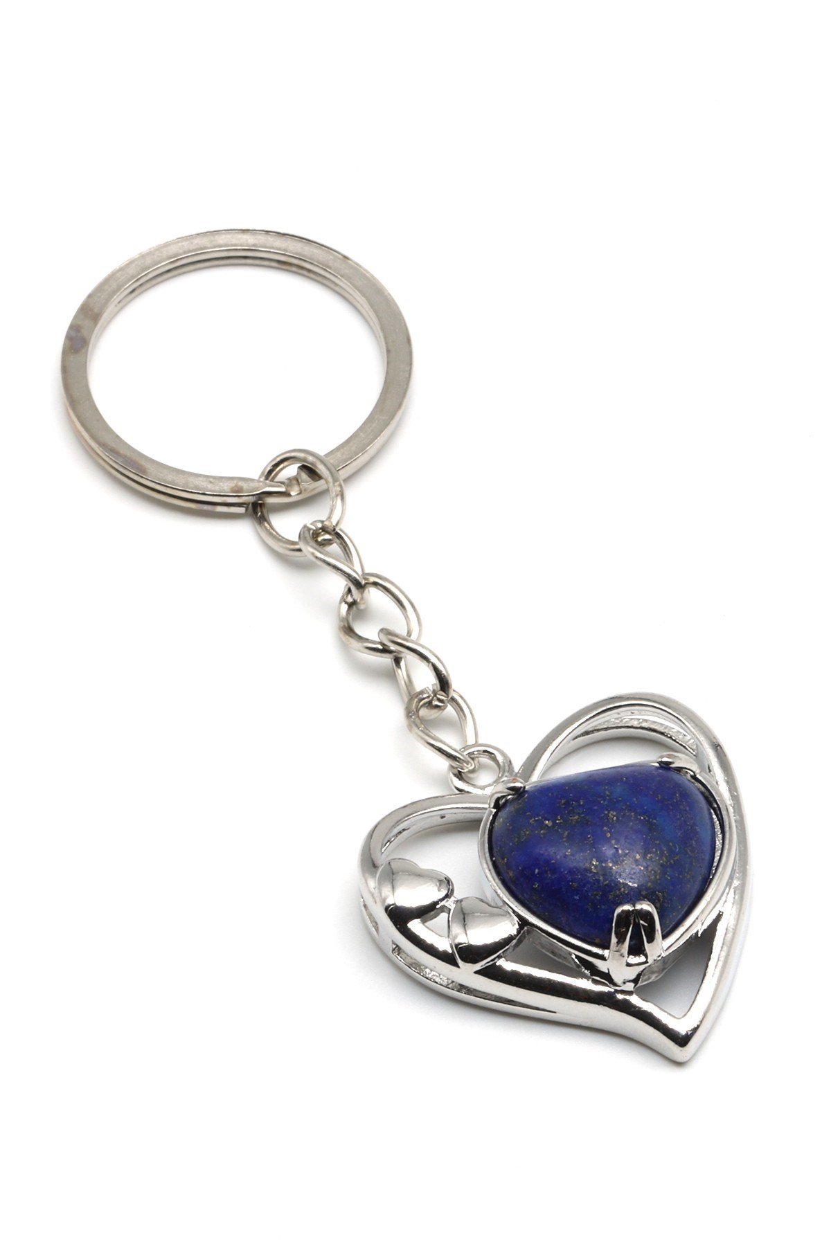 Lapis Lazuli Doğal Taş Anahtarlık - ANH-0177