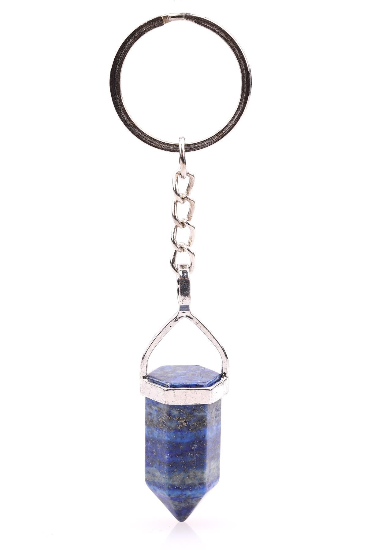 Lapis Lazuli Doğal Taş Anahtarlık