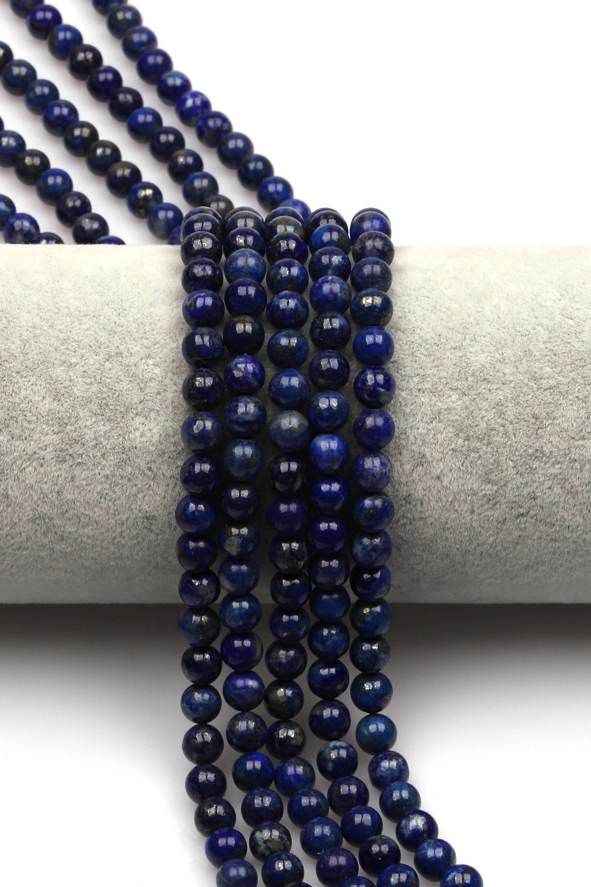 Lapis Lazuli Doğal Taş Dizi 6 mm Küre Kesim - DZ-0812