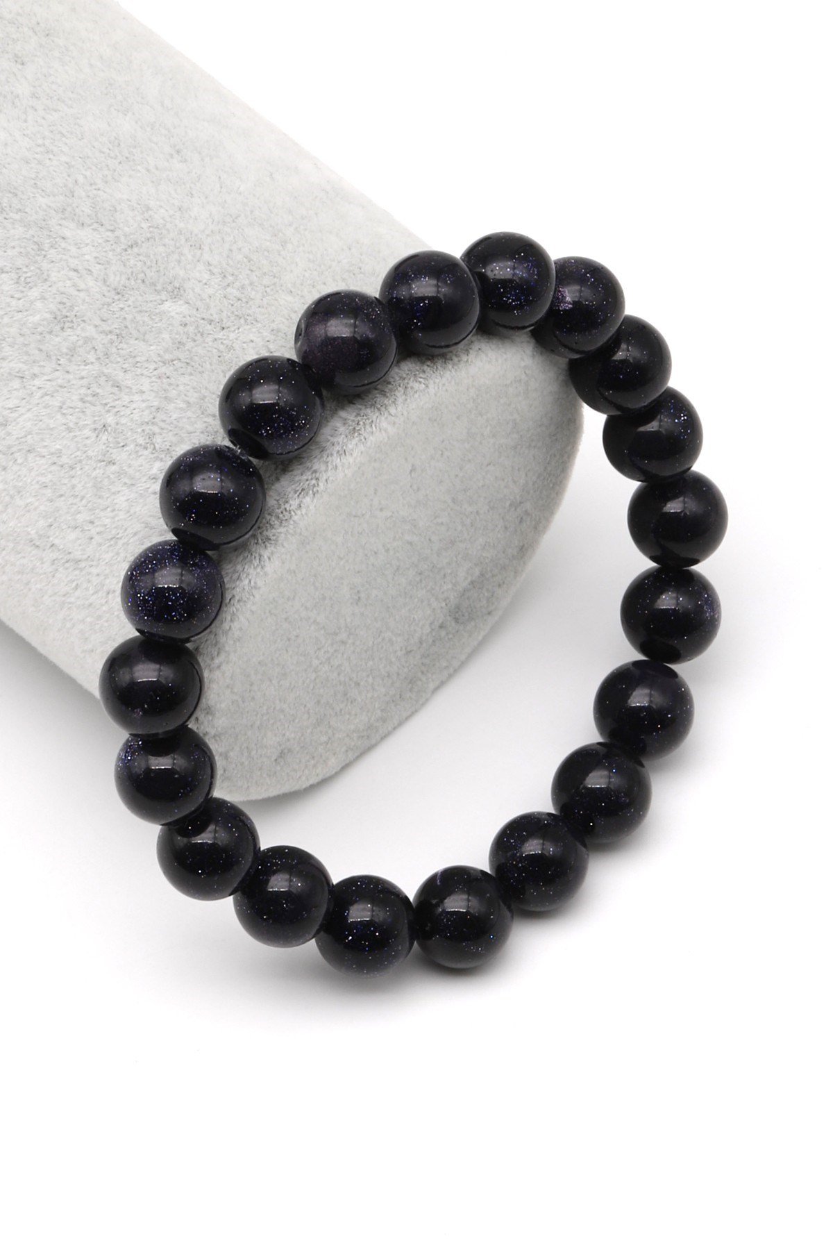 Mavi Yıldız Taşı Bileklik 10 mm Küre Kesim - BLK-2361