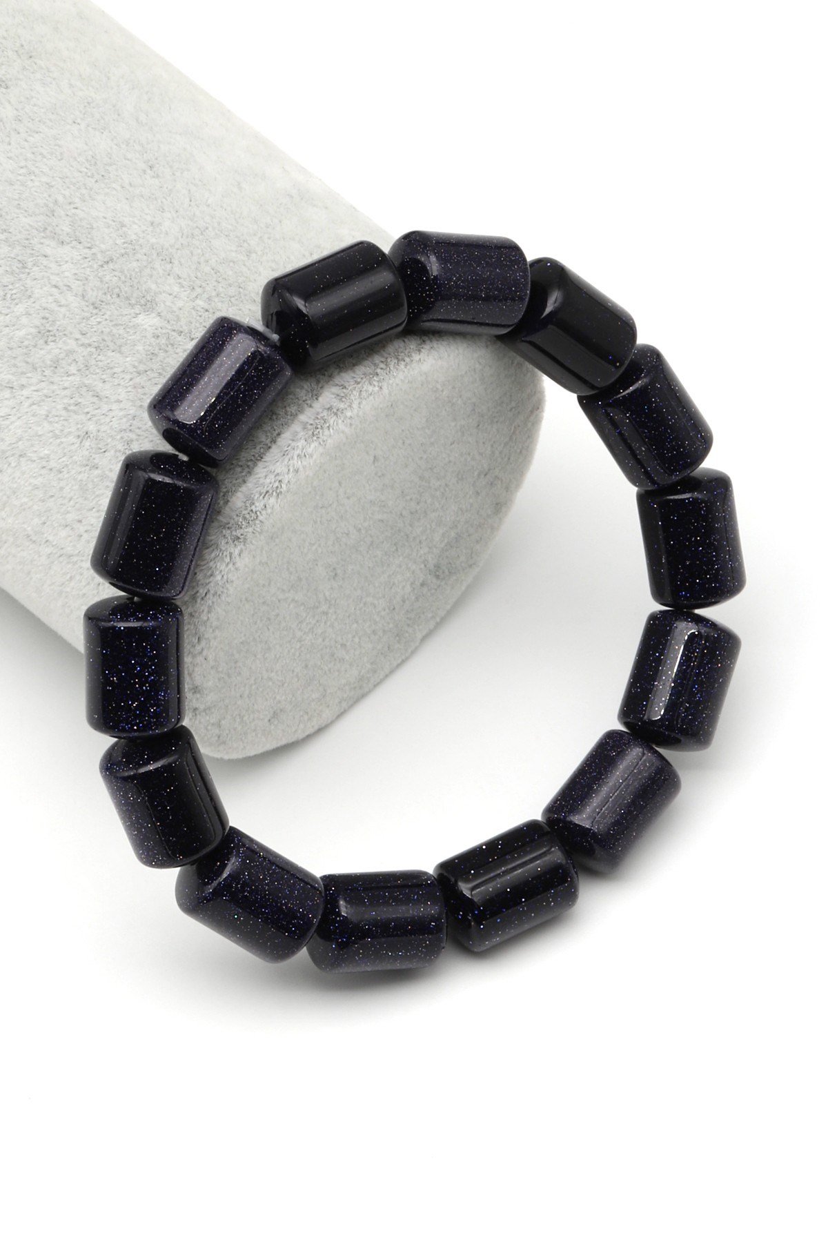 Mavi Yıldız Taşı Bileklik 10 x 14 mm Özel Kesim - BLK-2436