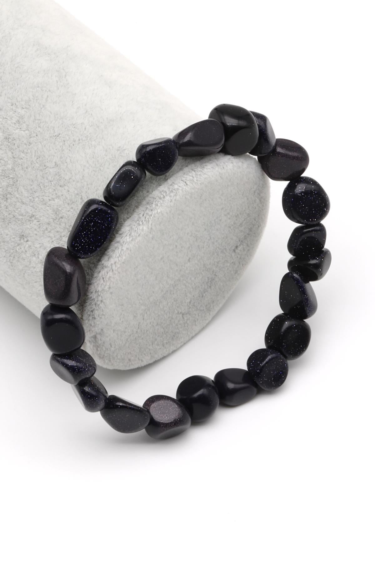 Mavi Yıldız Taşı Bileklik 6 x 11 mm Özel Kesim