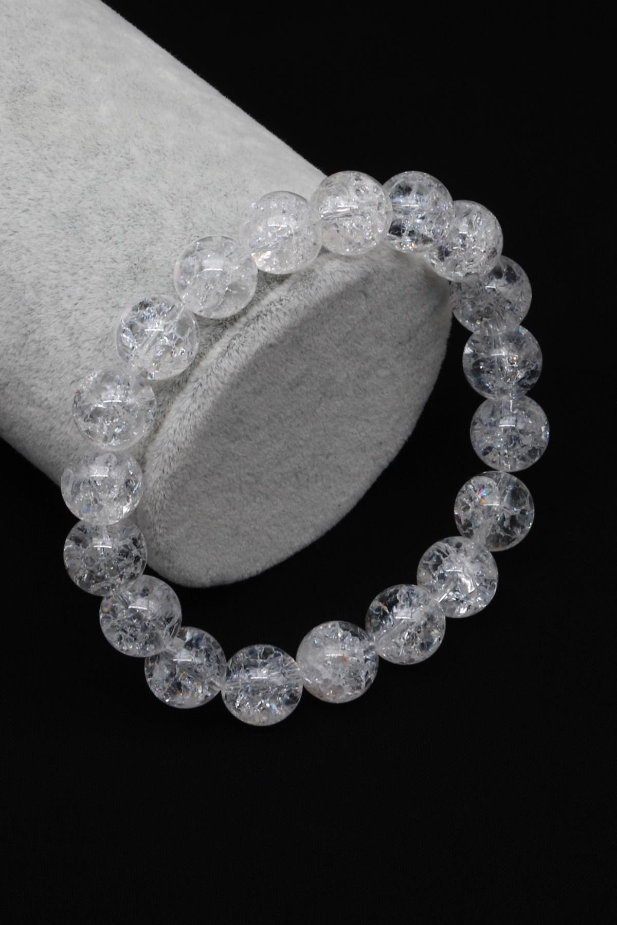 Necef Doğal Taş Bileklik 10 mm Küre Kesim