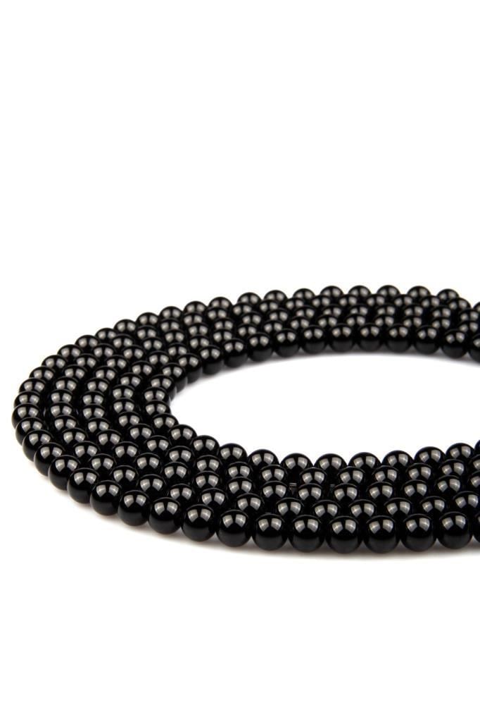 Oniks ( A Kalite ) Doğal Taş Dizi 8 mm Küre Kesim