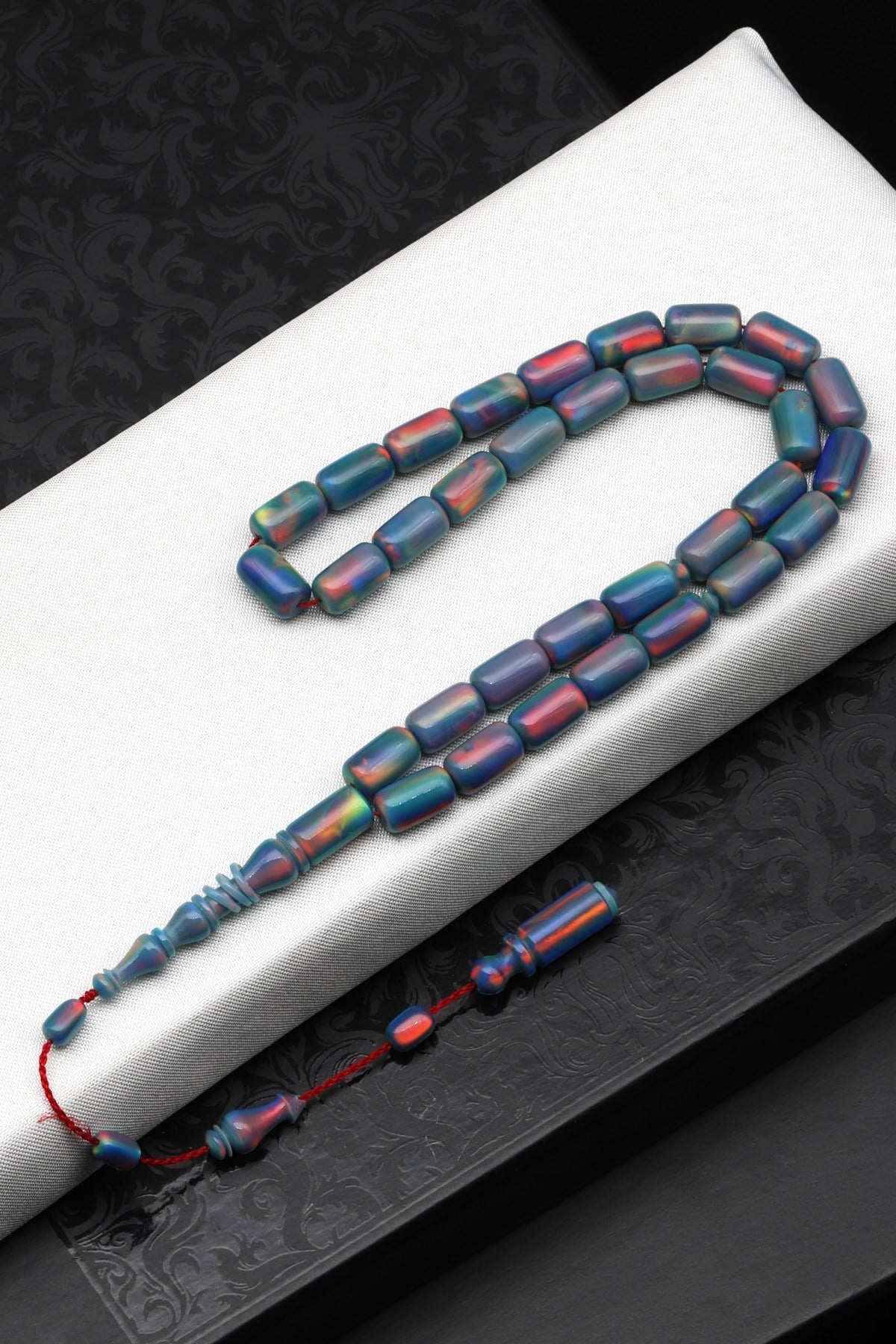 Opal Tesbih 6 x 9 mm Kapsül Kesim - T-1628