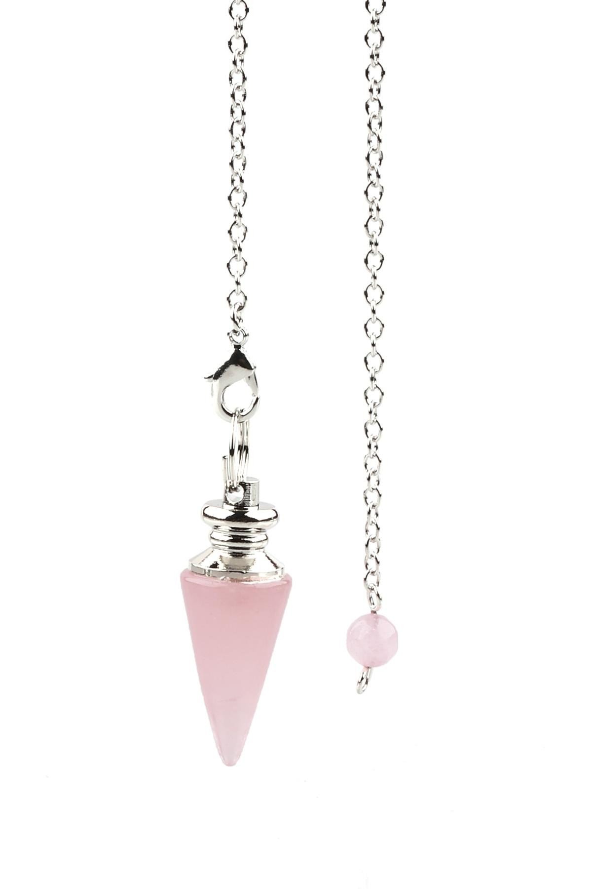 Pembe Kuvars Doğal Taş Pandül