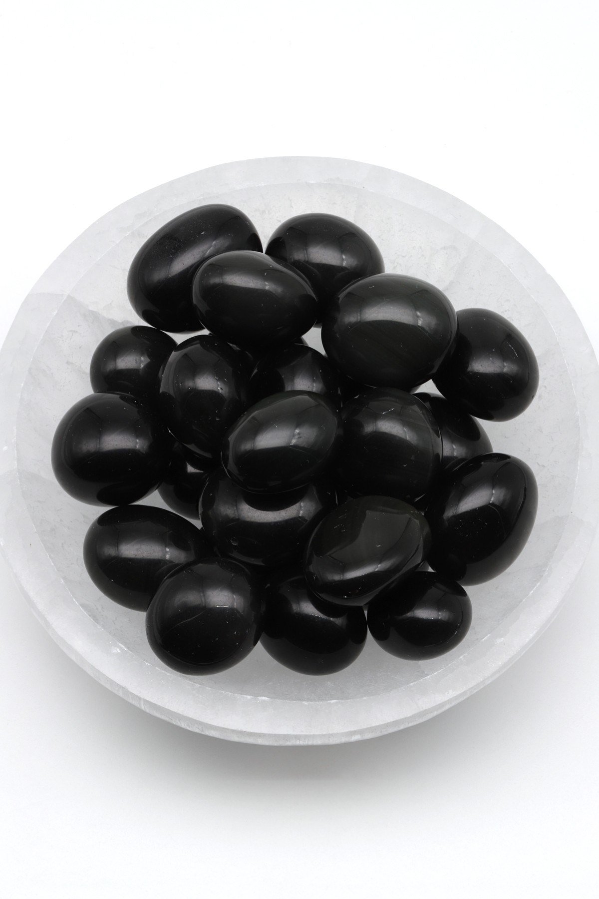 Rainbow Obsidyen Doğal Taş Tamburlanmış Parça - Tımbıl