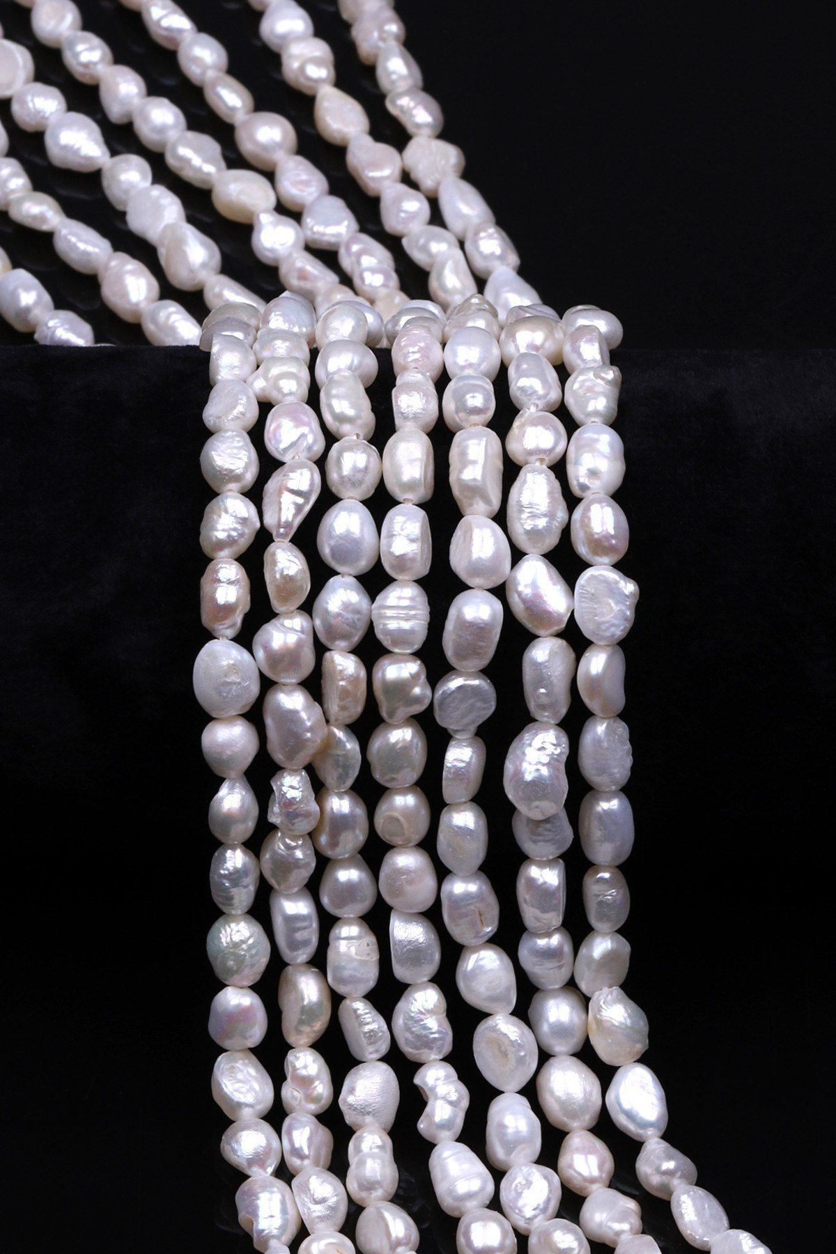 Sakız İnci Doğal Taş Dizi 6 x 8 mm Özel Kesim - DZ-1394