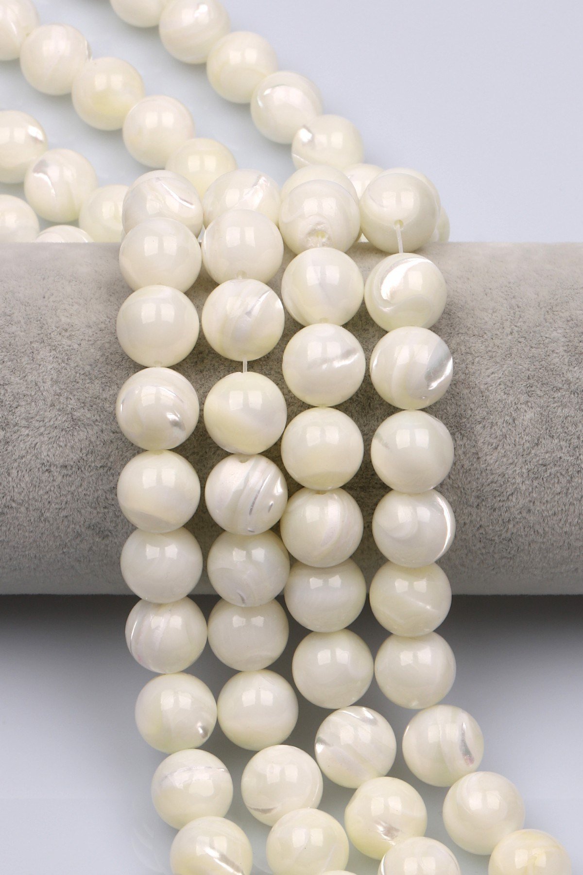 Sedef Doğal Taş Dizi 12 mm Küre Kesim - DZ-1361