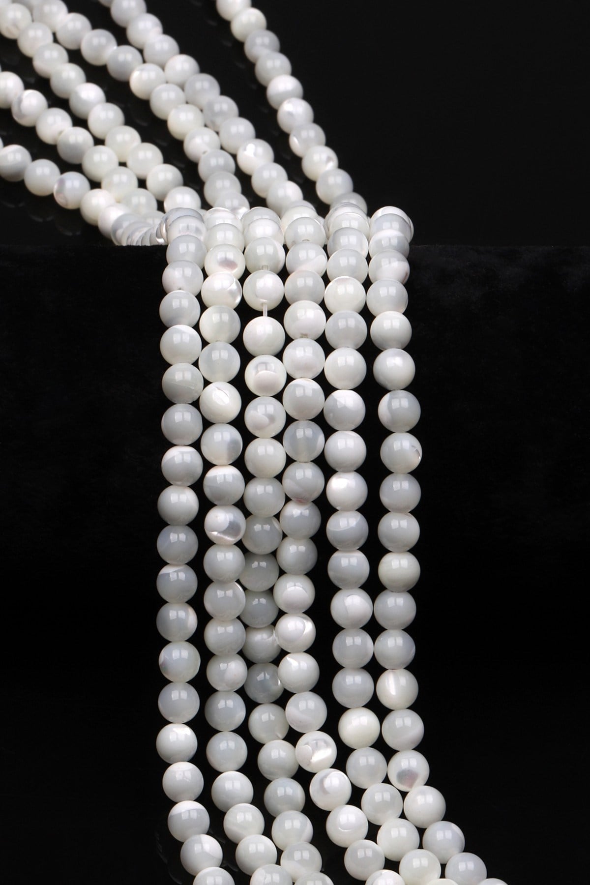 Sedef Doğal Taş Dizi 6 mm Küre Kesim - DZ-0927