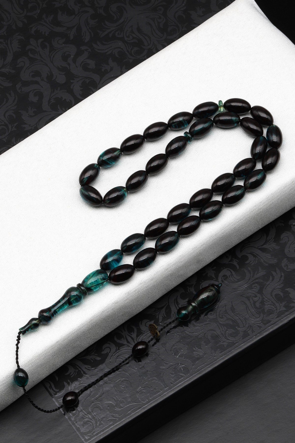 Serkan Başkan Sıkma Tesbih 6 x 10 mm Arpa Kesim - T-1779