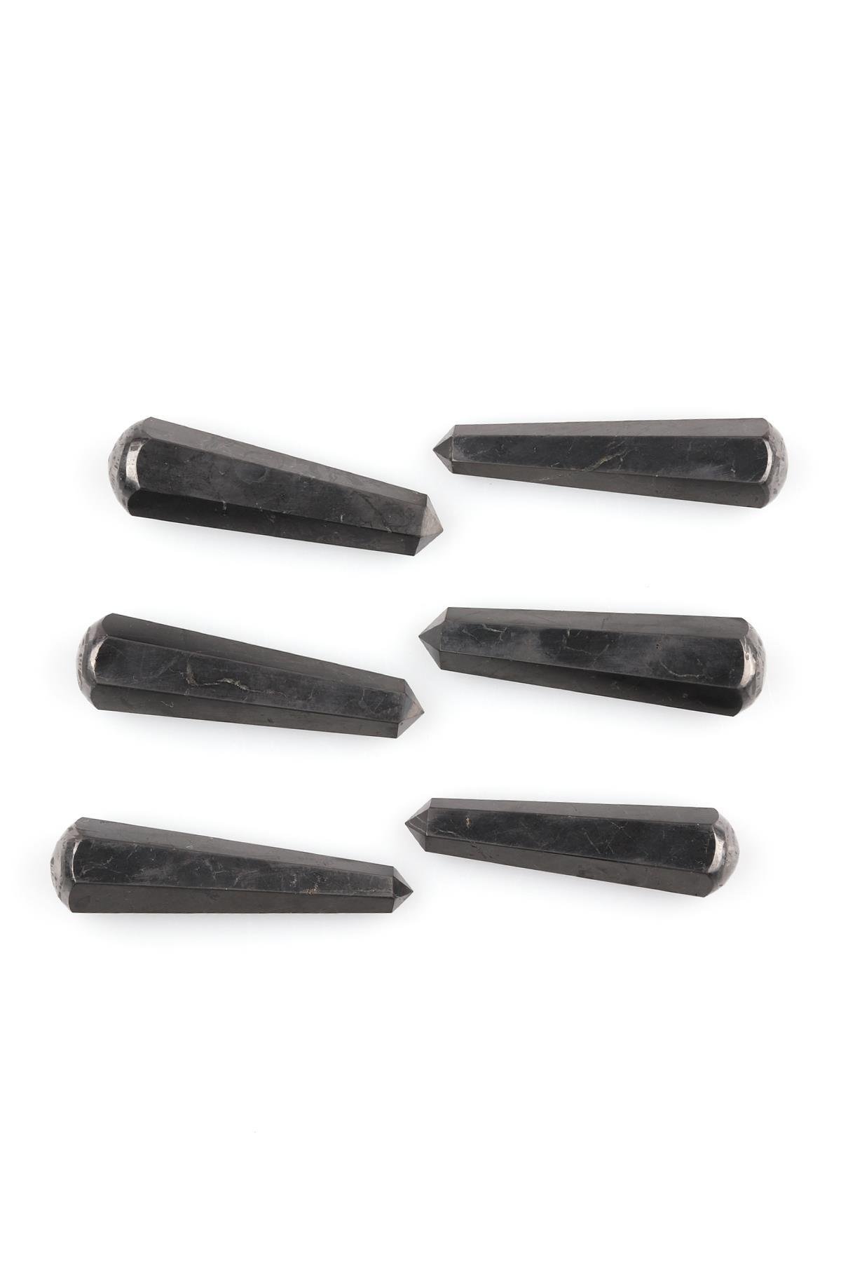 Shungite Doğal Taş Masaj Çubuğu