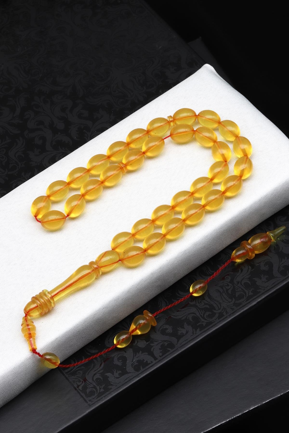 Sıkma Tesbih 8 x 11 mm Beyzi Kesim