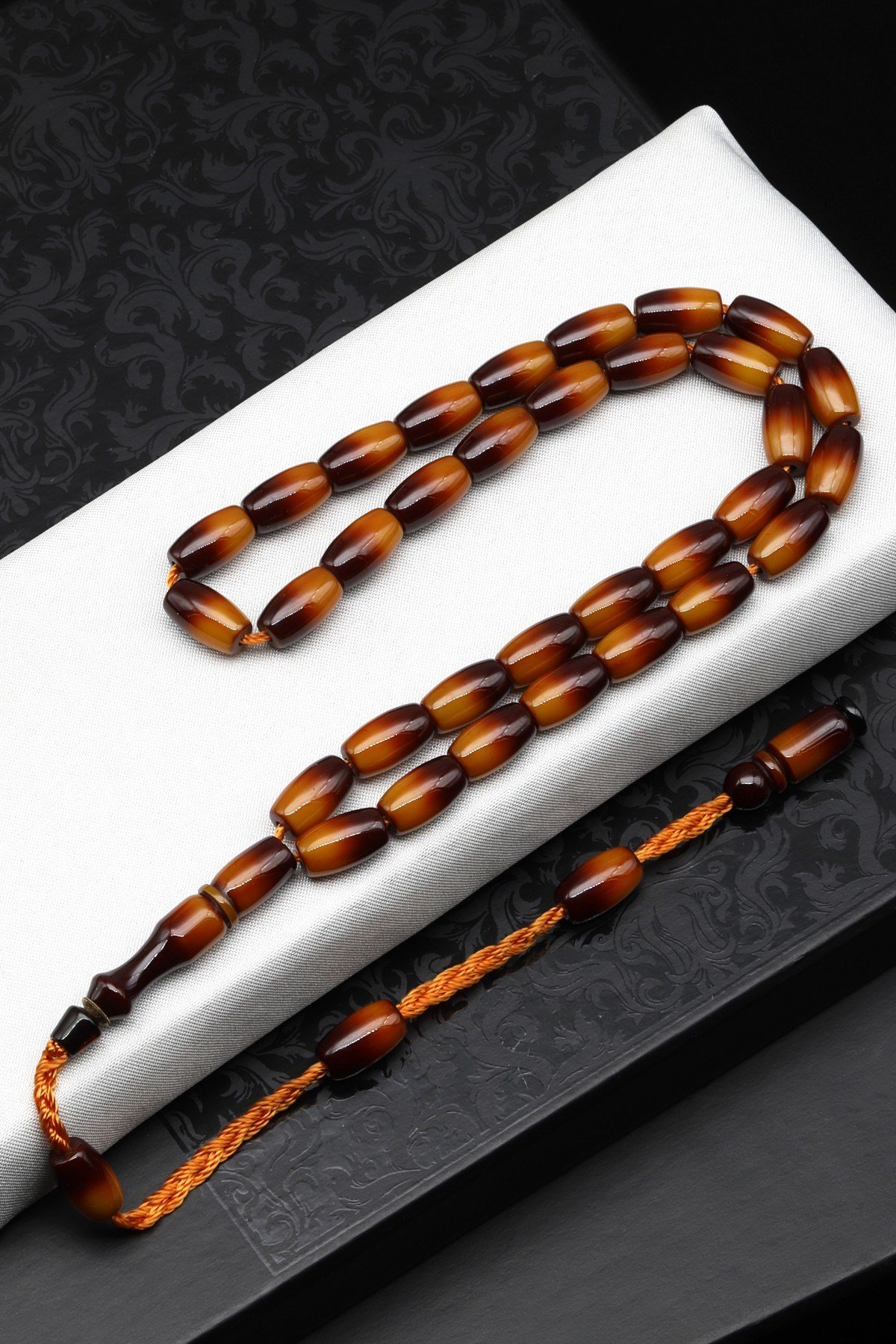 Sürmeli Katalin Tesbih 7 x 12 mm Kapsül Kesim - T-1790