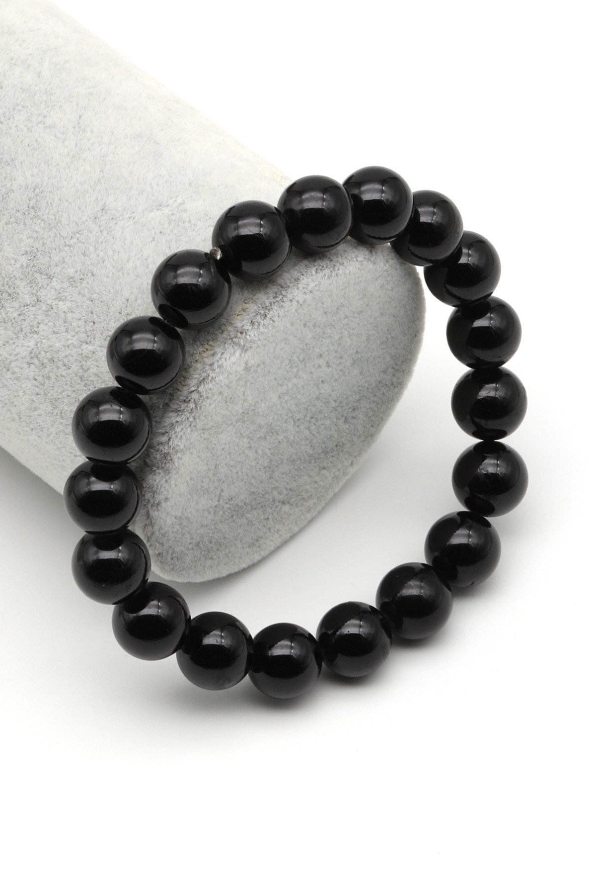 Turmalin Doğal Taş Bileklik 10 mm Küre Kesim - BLK-2173