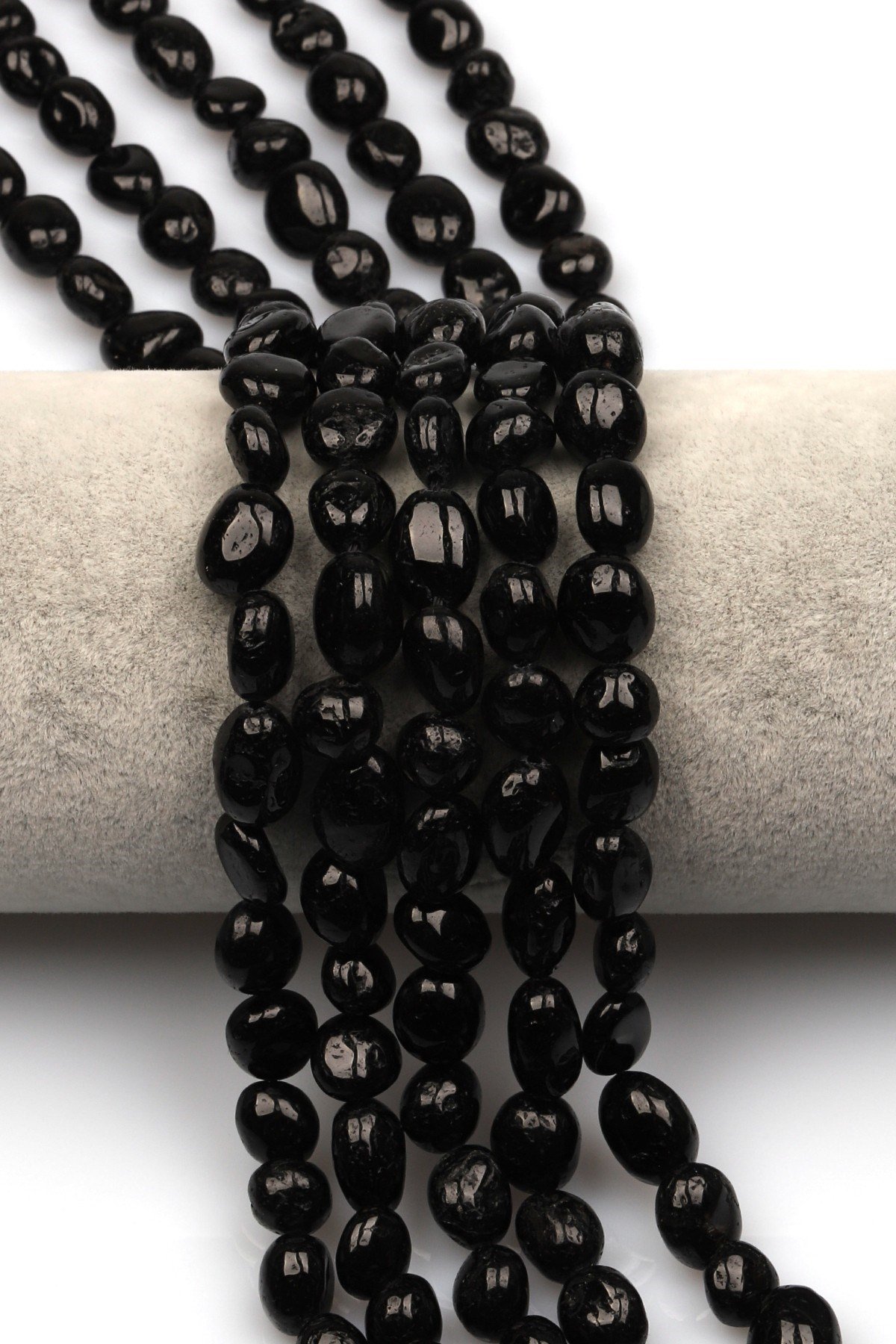 Turmalin Doğal Taş Dizi 10 x 13 mm Mercimek Kesim - DZ-1234
