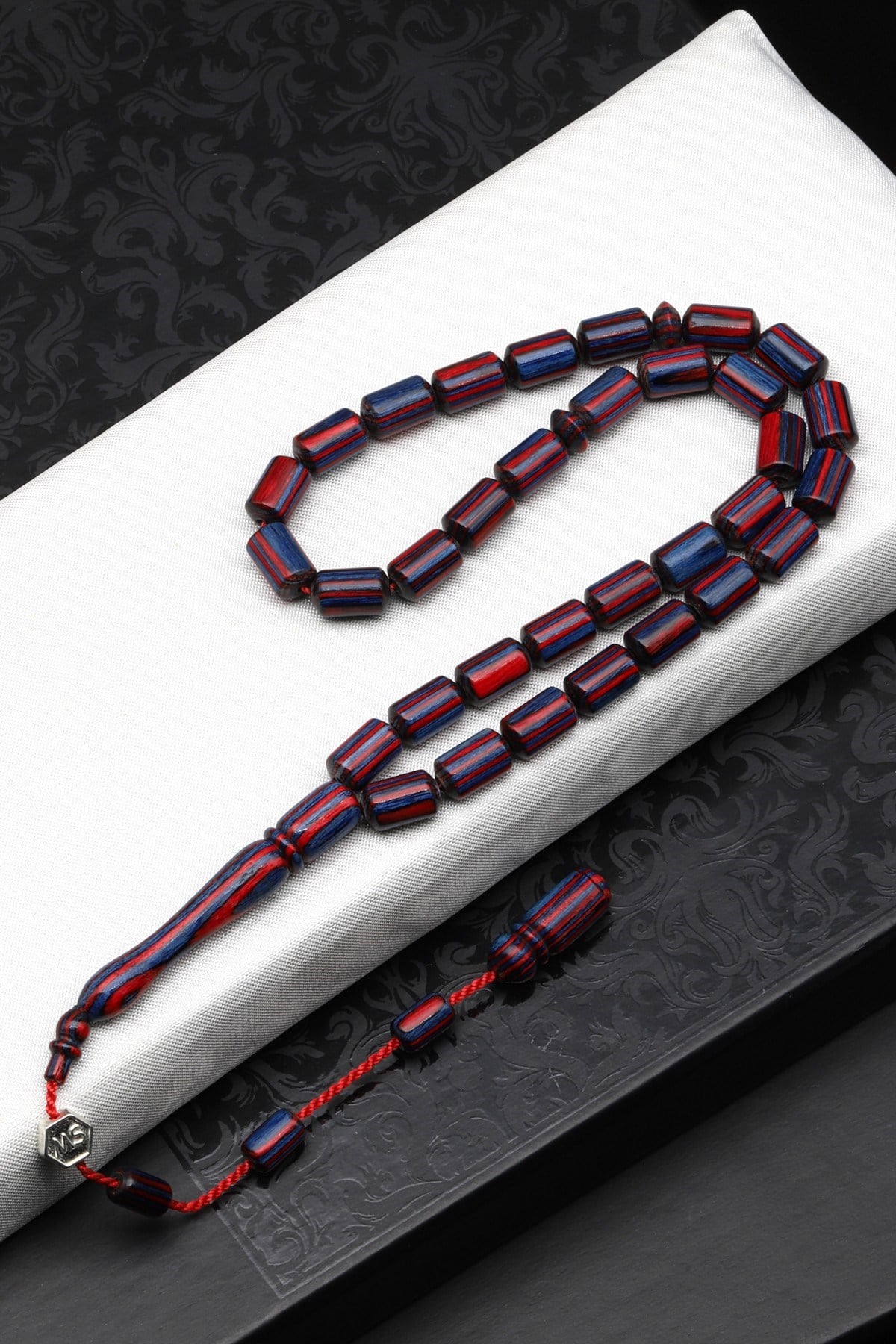Usta İşçilikli Kafur Ağacı Tesbih 6 x 10 mm Kapsül Kesim - T-1772