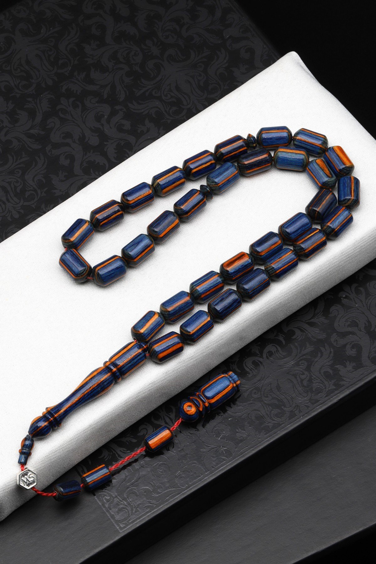 Usta İşçilikli Kafur Ağacı Tesbih 7 x 12 mm Kapsül Kesim - T-1766