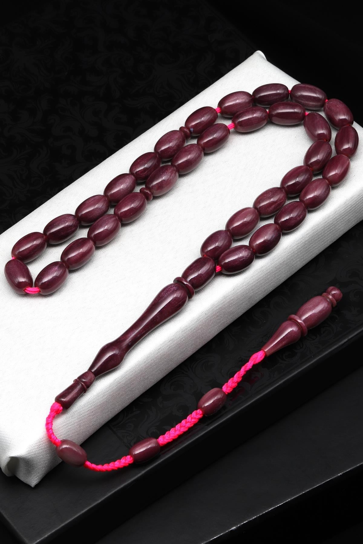Usta İşçilikli Katalin Tesbih 8 x 13 mm Kapsül Kesim