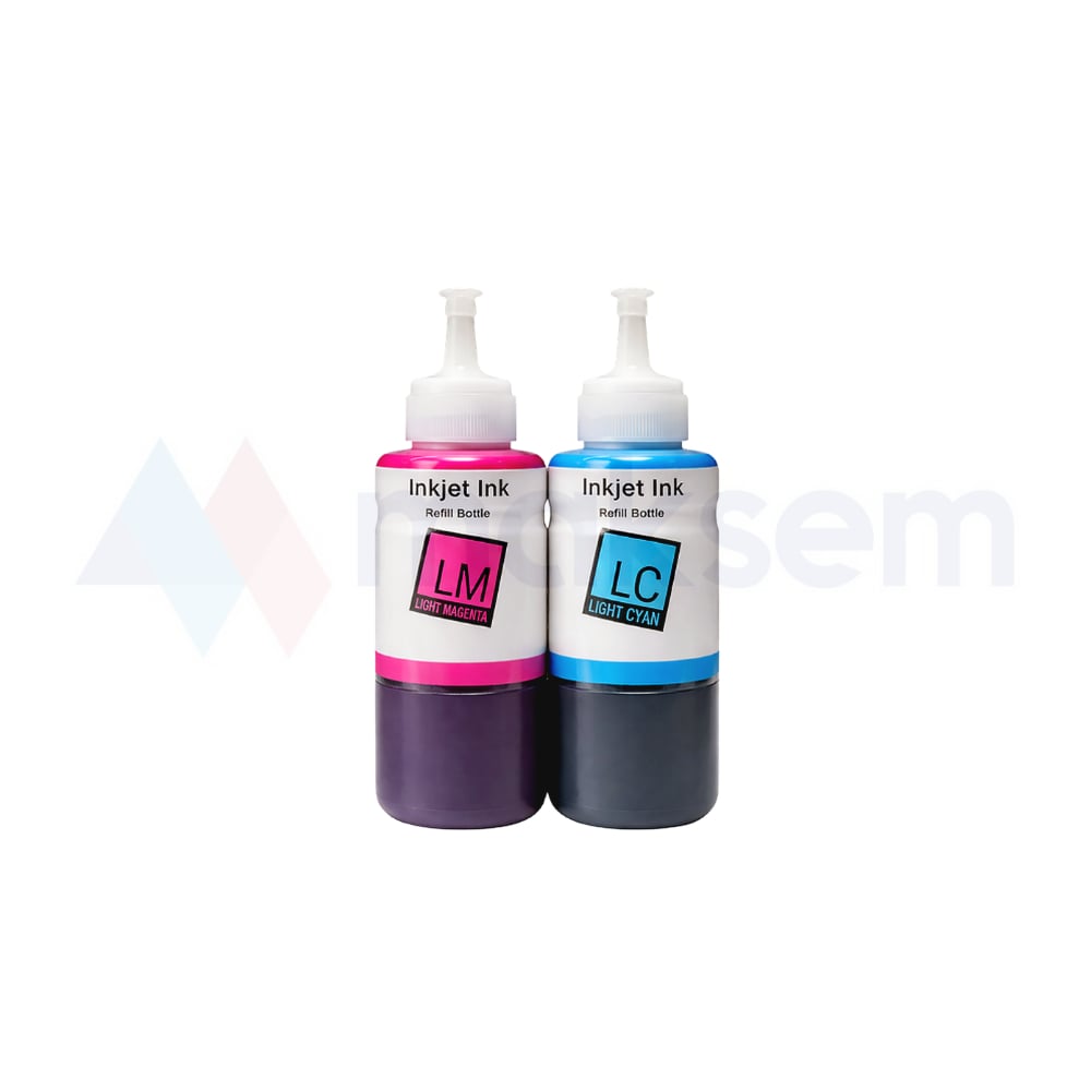 Açık Mavi Mürekkep Dye (Ink) 100ml 673 NPI-440LC, Epson Kartuş Modelleri: T0595 T6735 T6745
