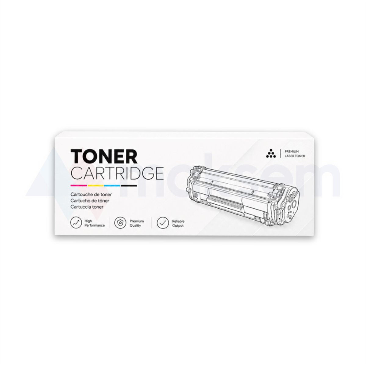 Muadil Siyah Toner 7,2K TK-1170 1T02S50NL0, Kyocera Ecosys M2040dn M2540dn M2640idw