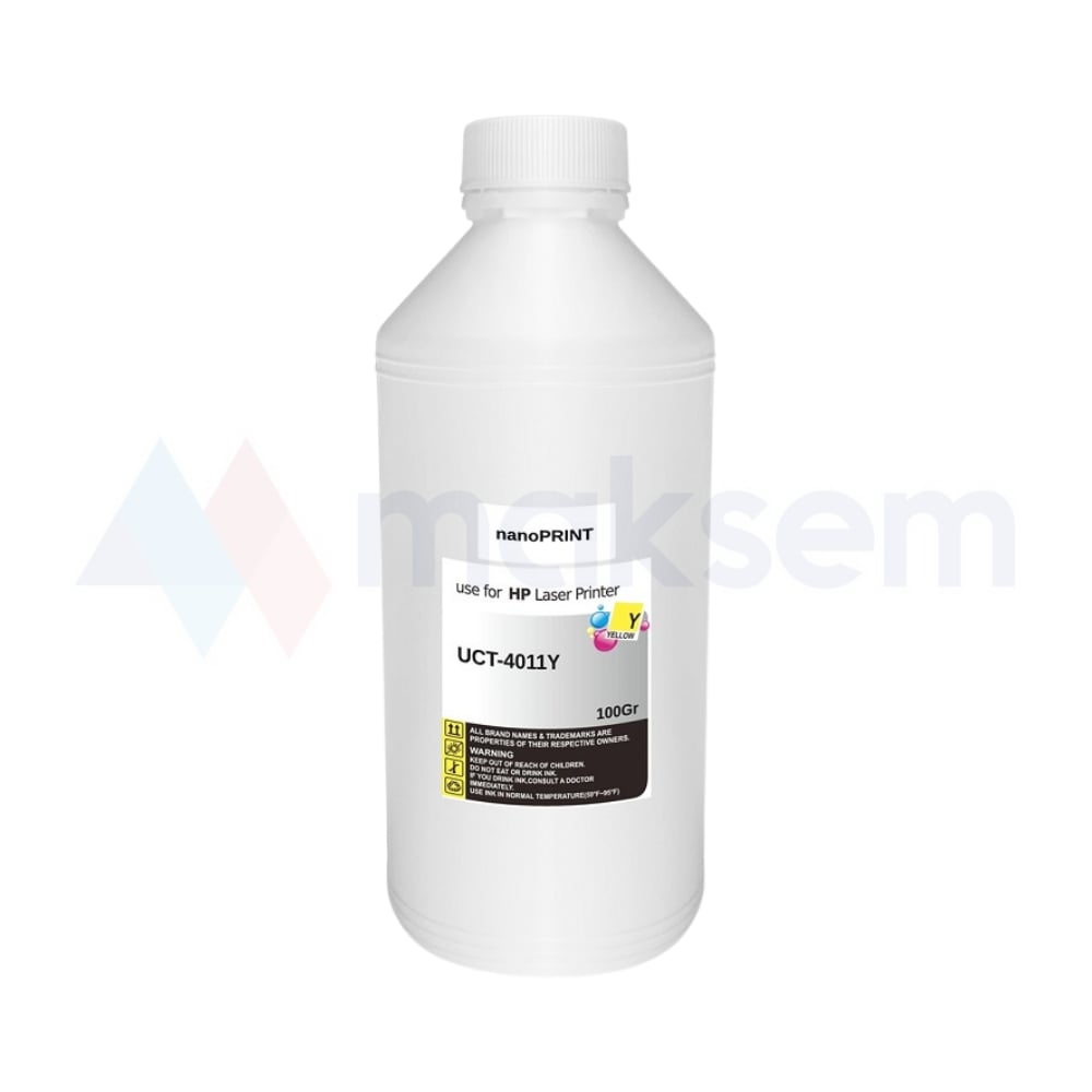 Sarı Toner Tozu (Toner Powder) 100gr UCT-4011Y CE252A 504A CE252X 504X CE402A 507A CE402X 507X