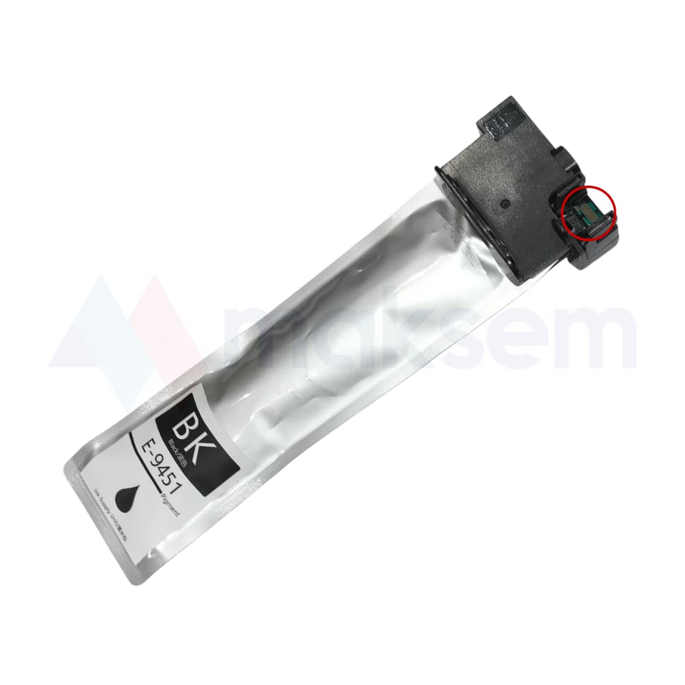 Siyah Mürekkep Kartuş Pigment (Ink) 5K 90ml T9451XL C13T945140, Epson WorkForce WF-C5215dw