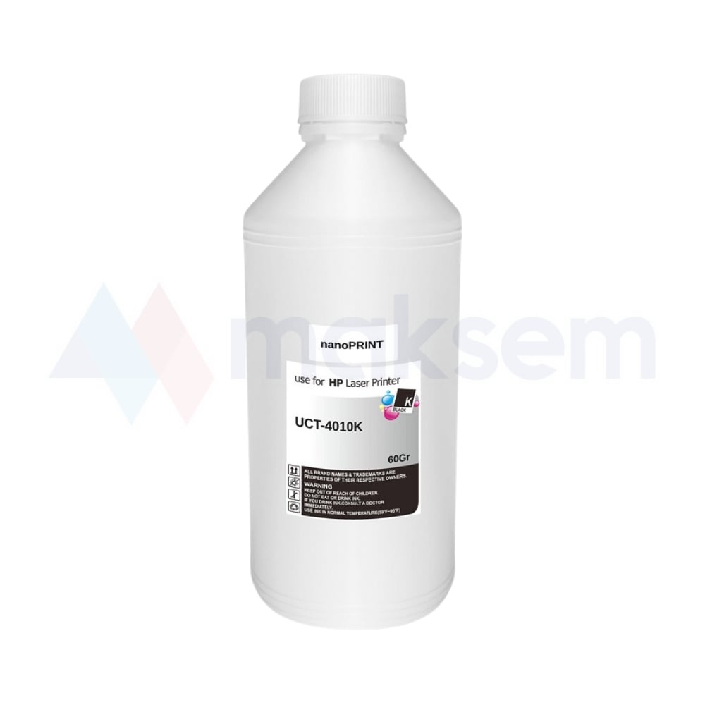 Siyah Toner Tozu (Toner Powder) 60gr UCT-4010K CB540A 125A CC530A 304A CE310A 126A CE320A 128A